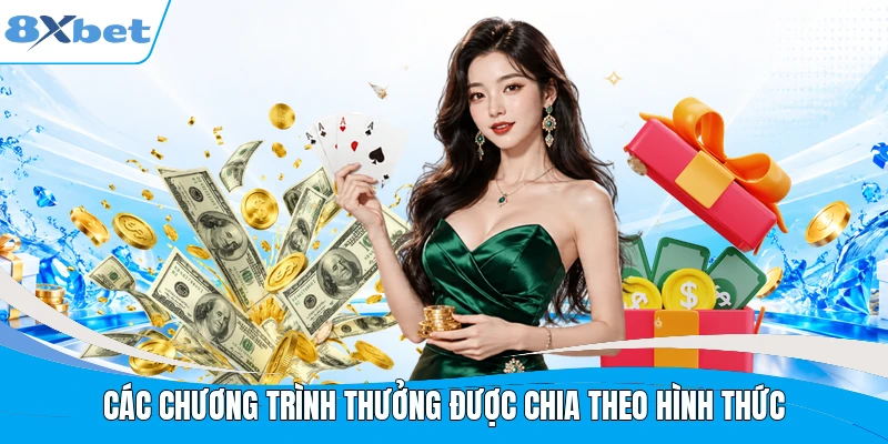 Các chương trình thưởng được chia theo hình thức